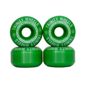 Trinity green V-cut wheels