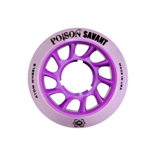 Atom Savant Poison hybrid wheels 59 x 45mm 78a set of 4 - Image 3