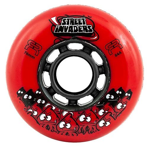 FR Street invader wheel 72 to 80 mm 9 colour variations 4 pack - Image 7