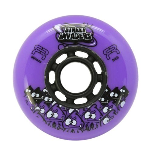 FR Street invader wheel 72 to 80 mm 9 colour variations 4 pack - Image 3