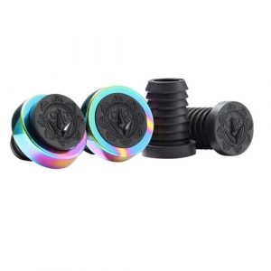 Envy halo alloy/nylon bar ends 2Pk