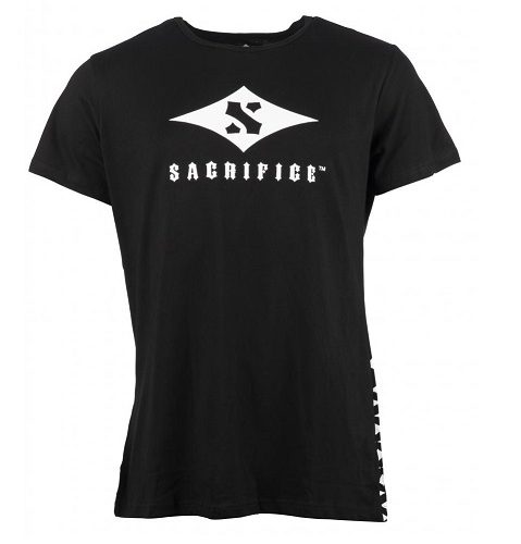 Sacrifice black logo T-shirt