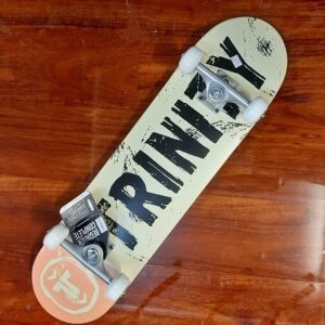 Trinity Brushed logo skateboard