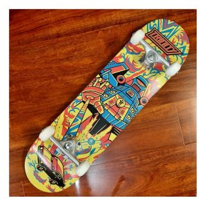 Trinity Riot-Bot print skateboard